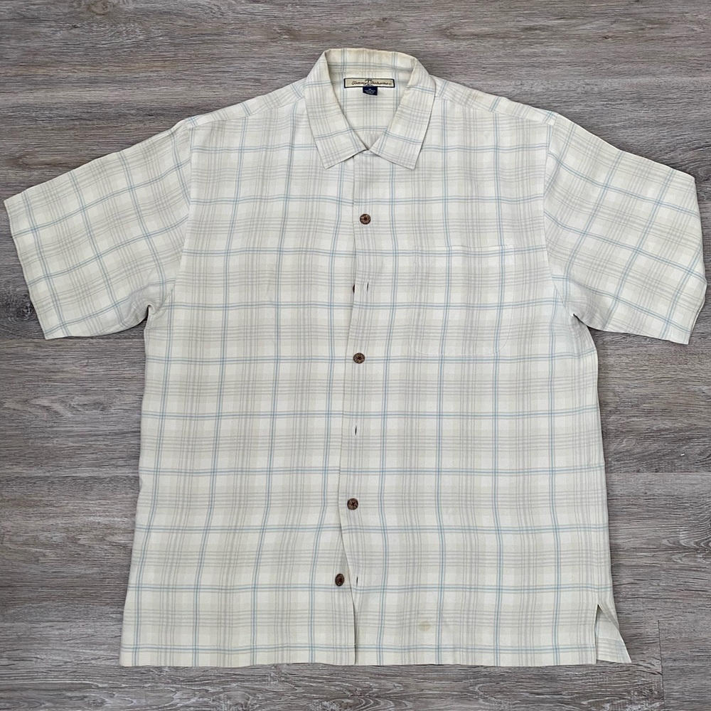 Tommy Bahama Silk Shirt (Medium)